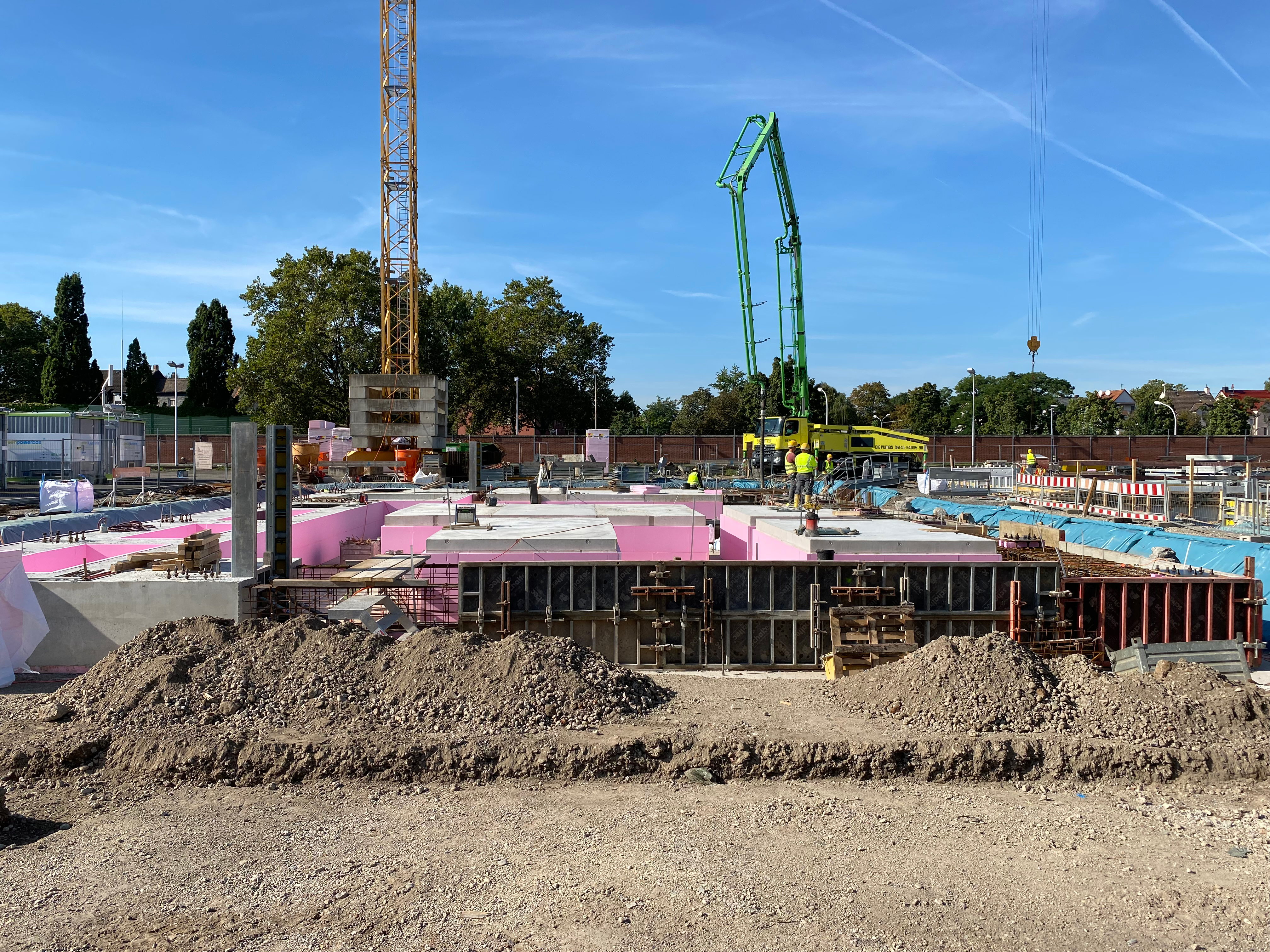 e-Fuel pioneer plant under construction.