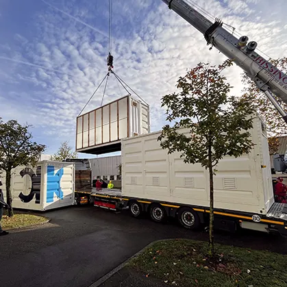 First production units delivered to Frankfurt