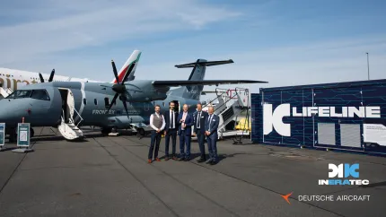 Dezentrale e-SAF-Produktion für eine resiliente Kraftstoffversorgung: INERATEC präsentiert „Lifeline“ auf der ILA Berlin