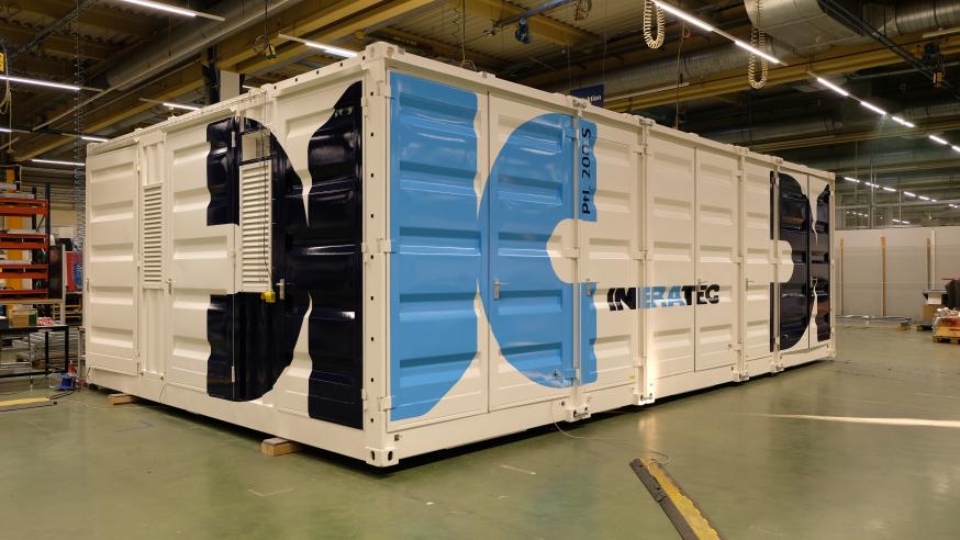 Power-to-Liquid anlage von INERATEC wird nach Sardinien geliefert