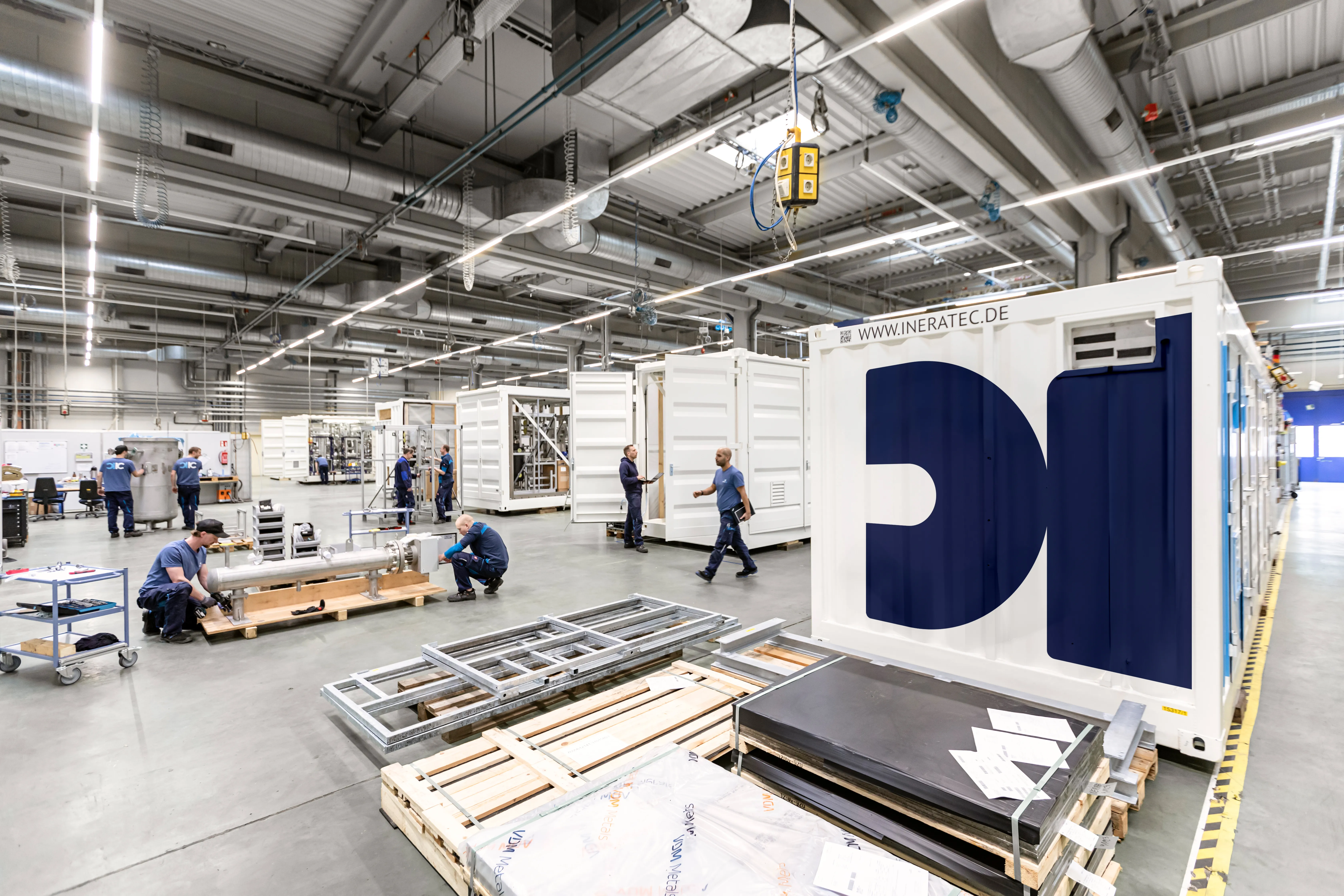 INERATEC production facility.
