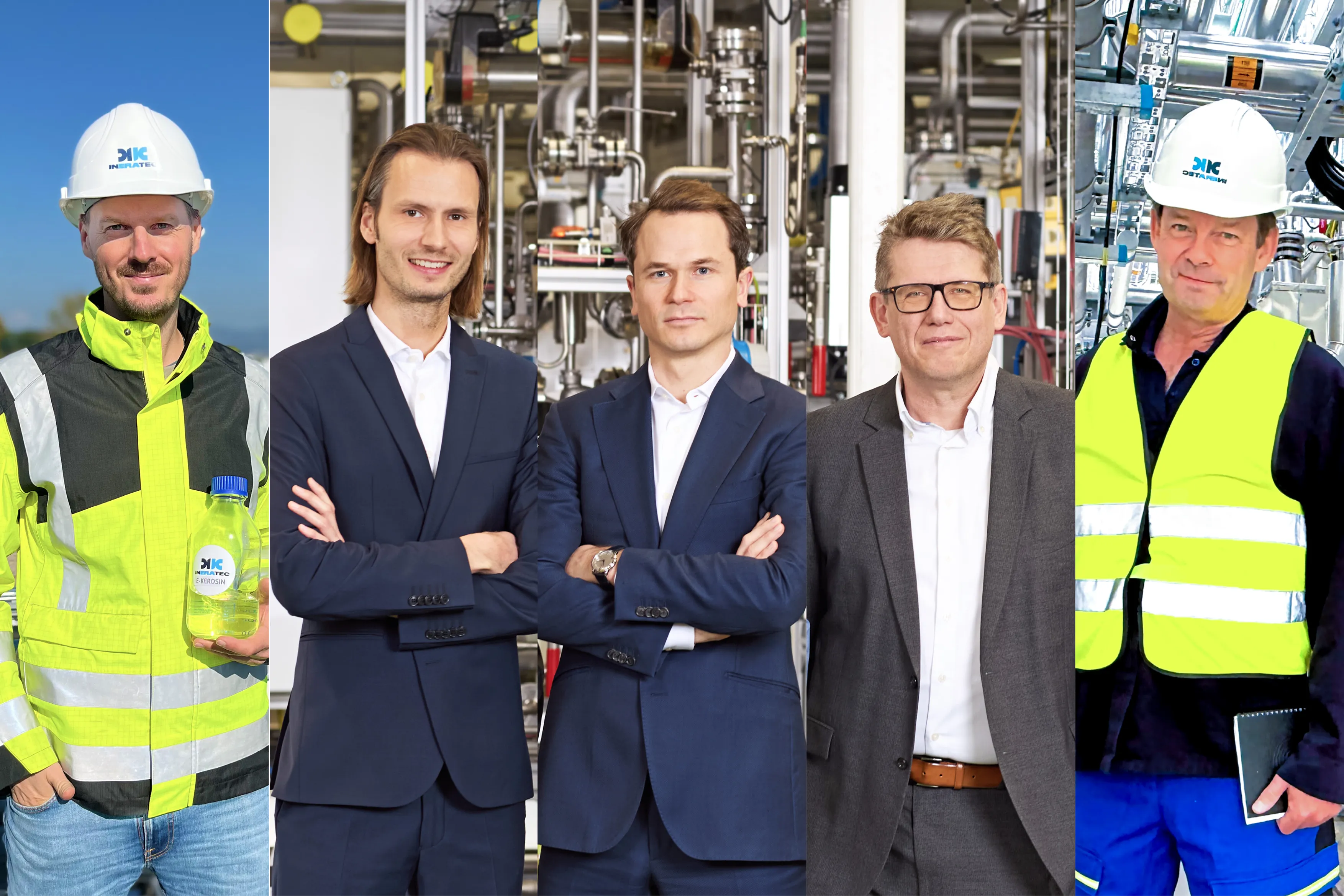 Max Backhaus, Tim Böltken, Ingo Katz, Caspar Schuchmann, Gérard de Nazelle