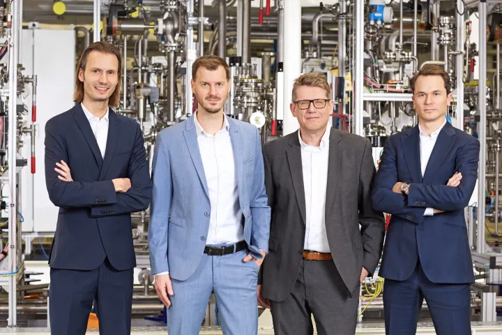 Max Backhaus, Tim Böltken, Ingo Katz, Caspar Schuchmann
