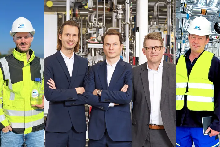 Max Backhaus, Tim Böltken, Ingo Katz, Caspar Schuchmann, Gérard de Nazelle