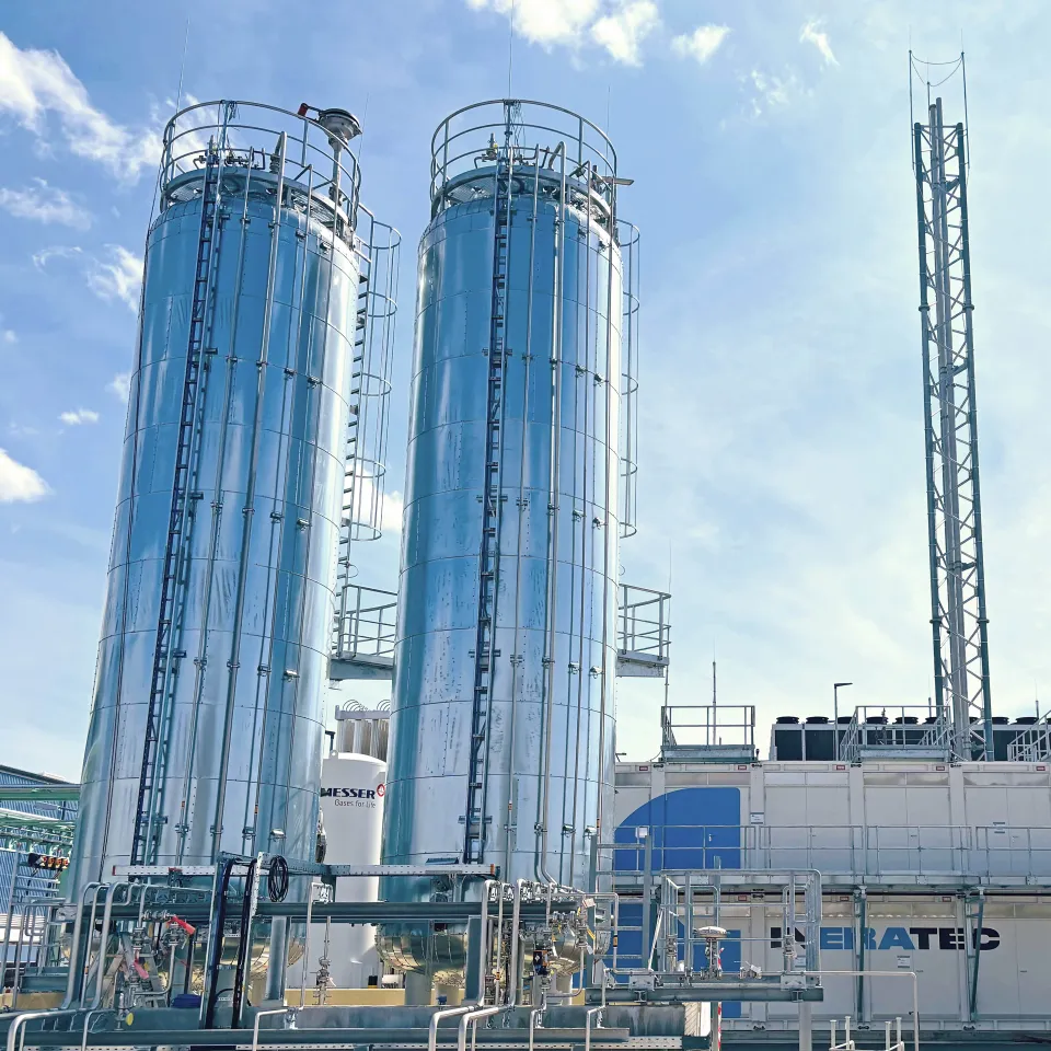 Aufbau der Lieferkette für e-Fuels