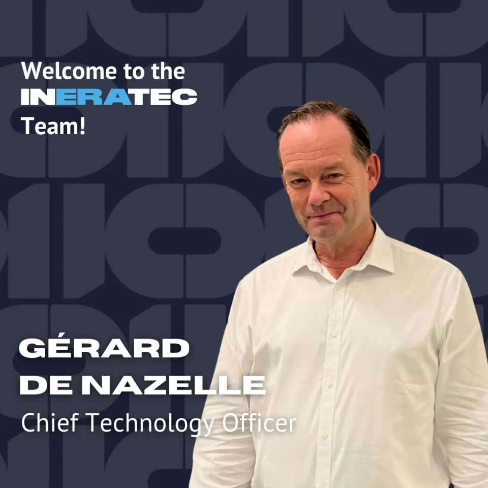 Gerard de Nazelle tritt als Chief Technology Officer bei INERATEC ein