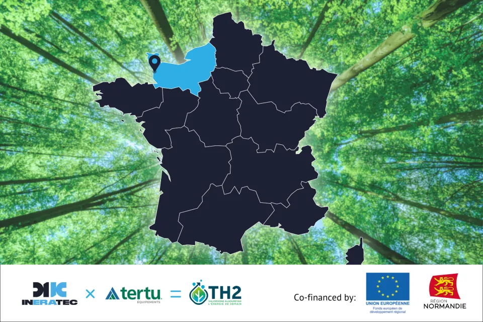 INERATEC und TERTU gründen das Joint Venture T.H2 zum Bau einer Anlage für synthetische Kraftstoffe in der Normandie